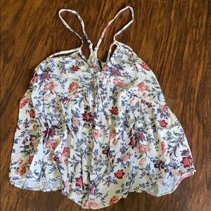 Floral tank top